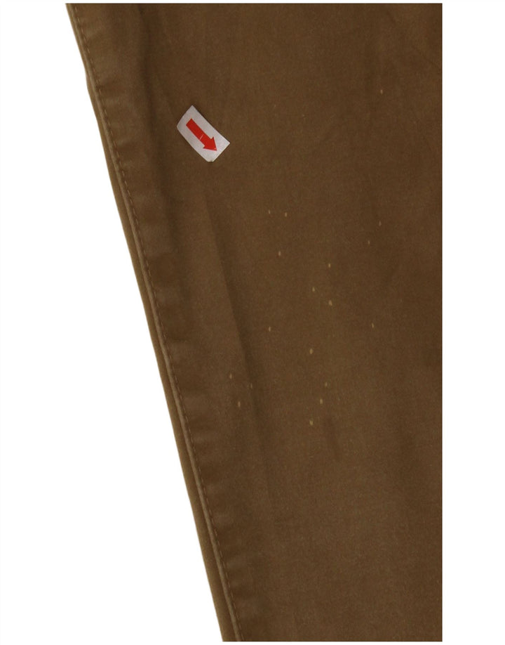 Zara Mens Slim Chino Pantalones EU 44 Large W34 L29 Beige