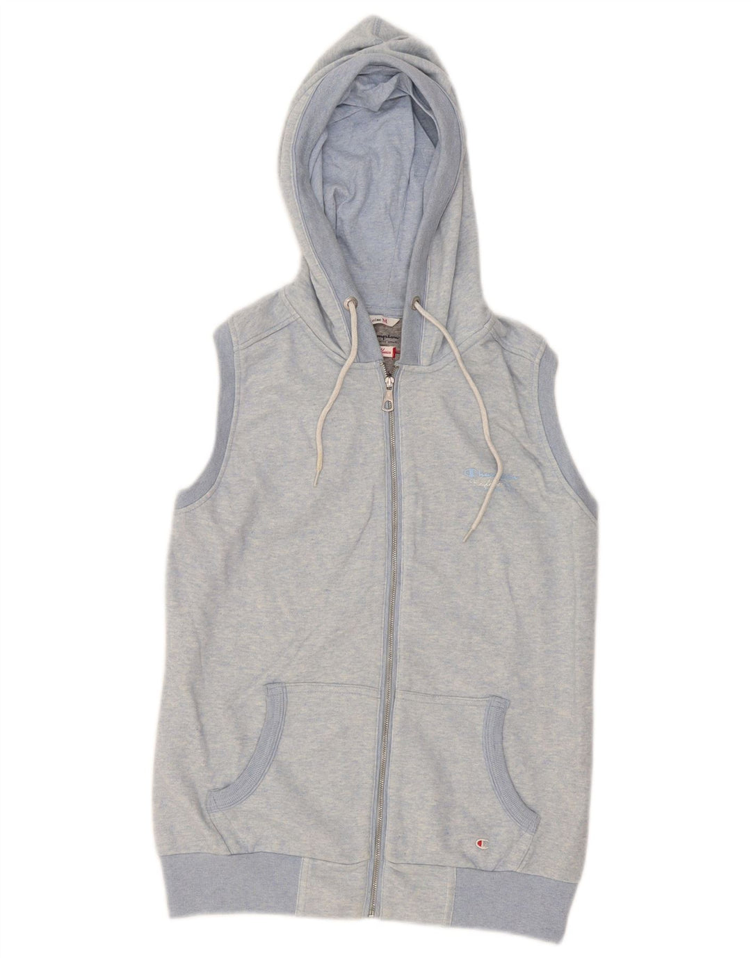 Champion Heritage Classics - Sudadera con capucha y cremallera para mujer, talla 40, color azul medio
