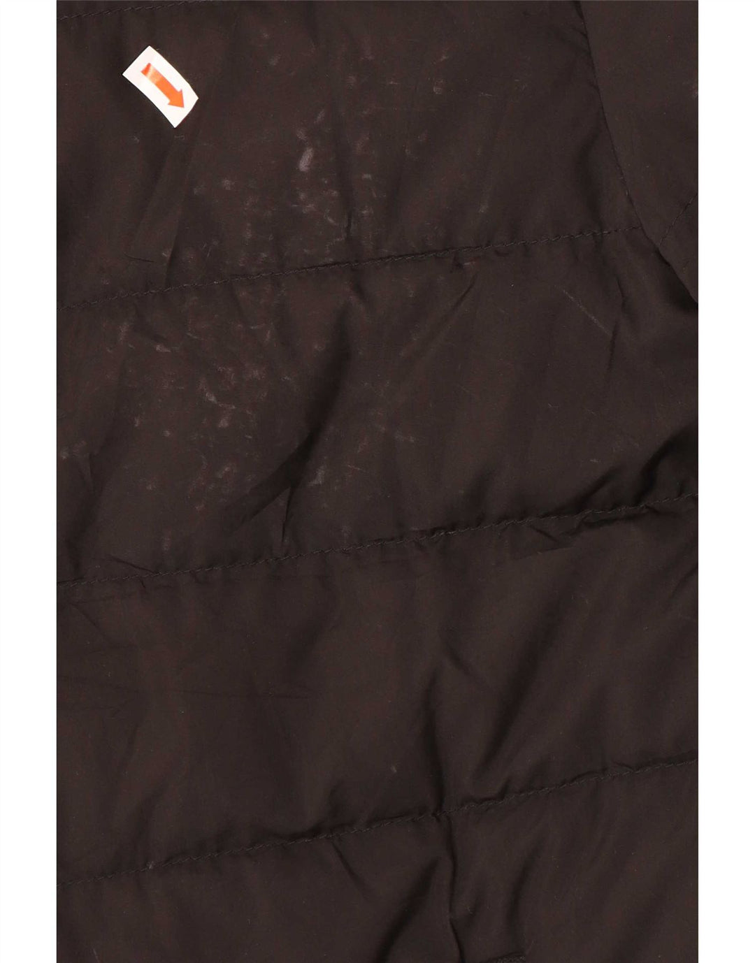 Zara Hombre Chaqueta Acolchada UK 40 Grande Poliéster Negro