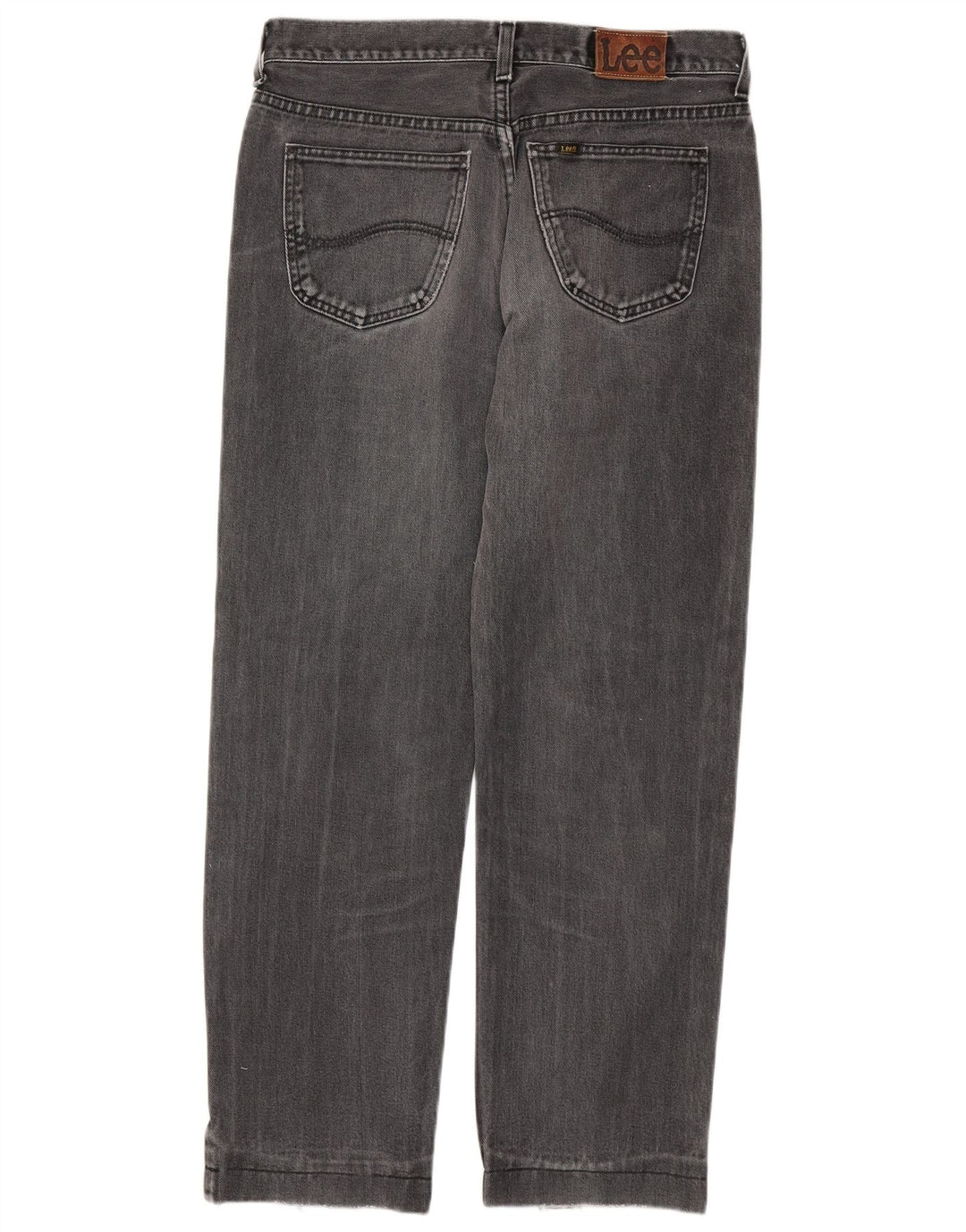 LEE Vaqueros rectos Chicago para hombre W33 L29 Algodón gris