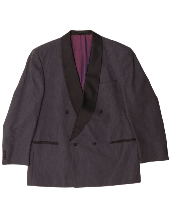 Wilvorst Chaqueta tipo blazer con doble botonadura para hombre UK 38 Medium Azul marino
