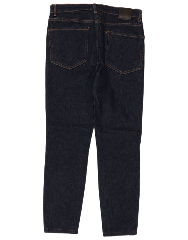 Massimo Dutti Vaqueros Pitillo Mujer EU 42 Large W32 L26 Azul Marino