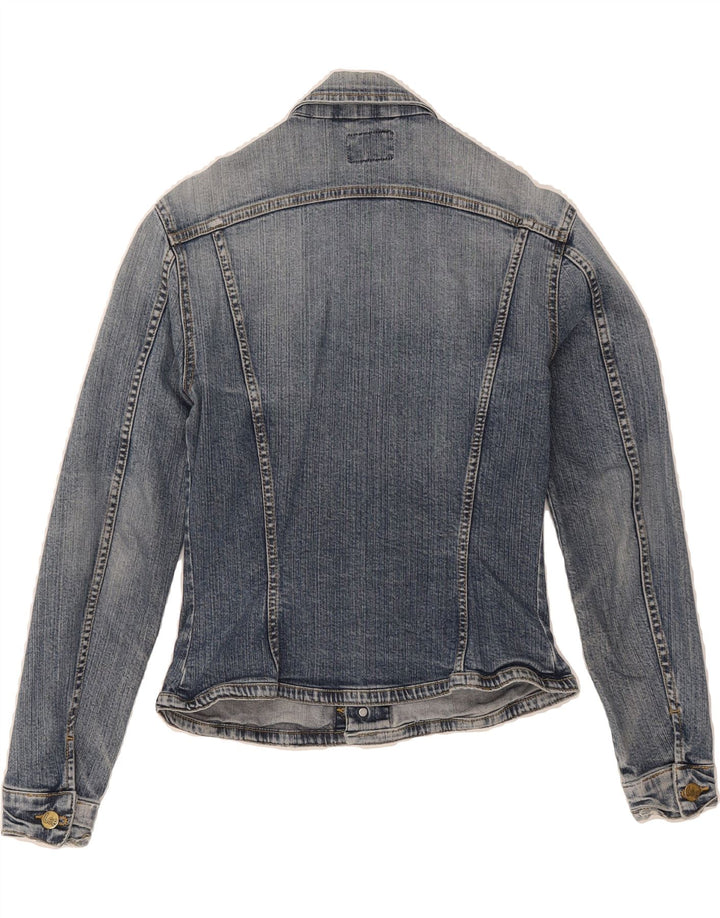 LEE Womens Denim Jacket UK 10 Small Blue Cotton Vintage Lee and Second-Hand Lee from Messina Hembry 