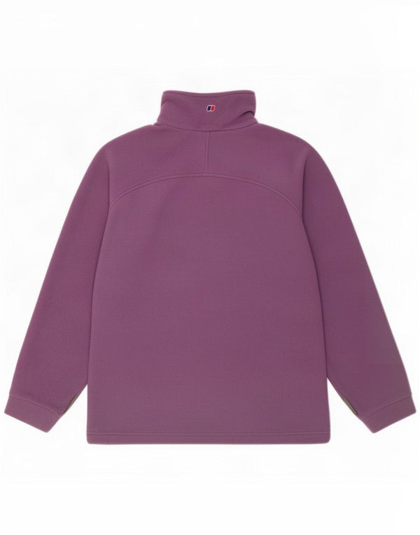 Chaqueta polar Berghaus para mujer UK 46 Poliéster morado grande
