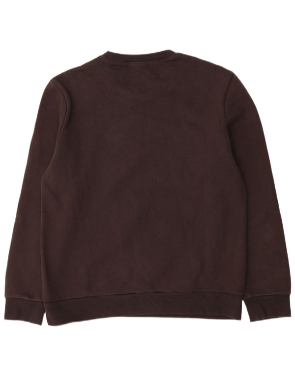 Guess Mens Graphic Sudadera Jumper UK 42 Grande Algodón Negro