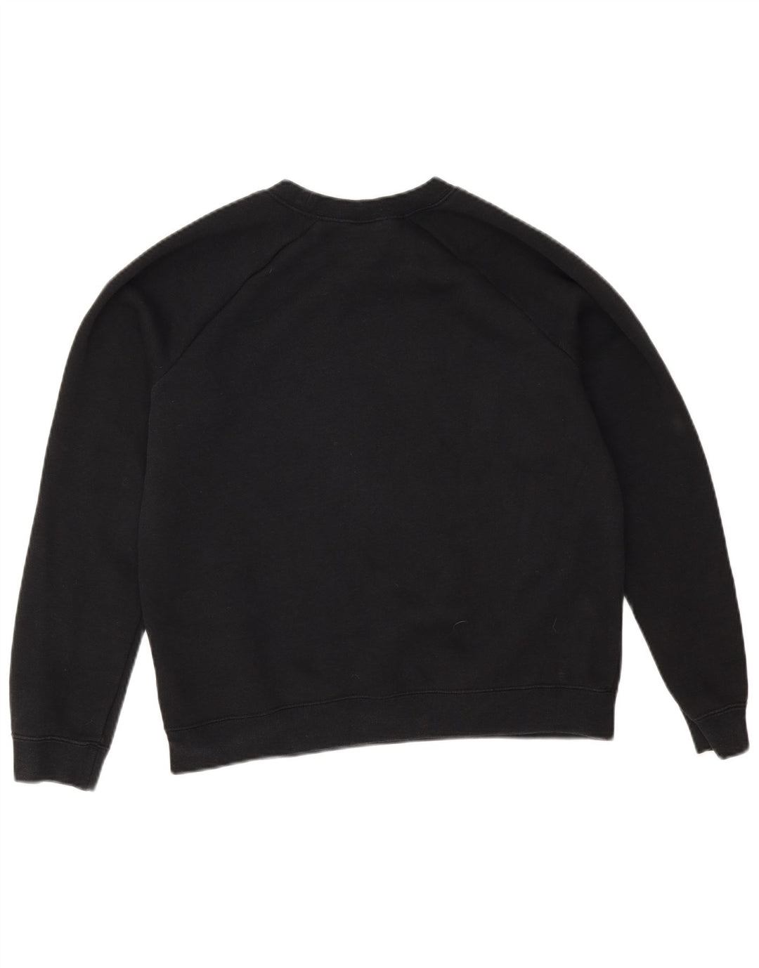 Nike - Sudadera gráfica para mujer, talla 40, talla mediana, algodón negro