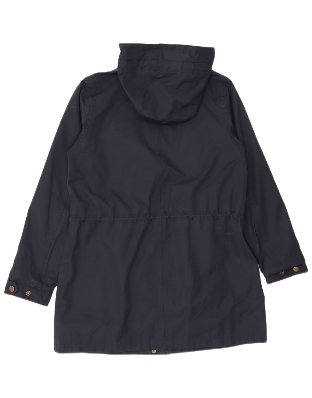 Chubasquero con capucha para mujer Fat Face UK 40 Mediano Azul marino Algodón