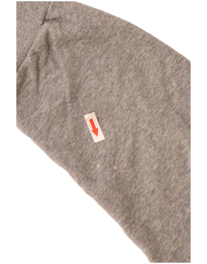 Puma Chaqueta De Chándal Con Gráfico Para Hombre De Algodón Moteado En Gris Medio