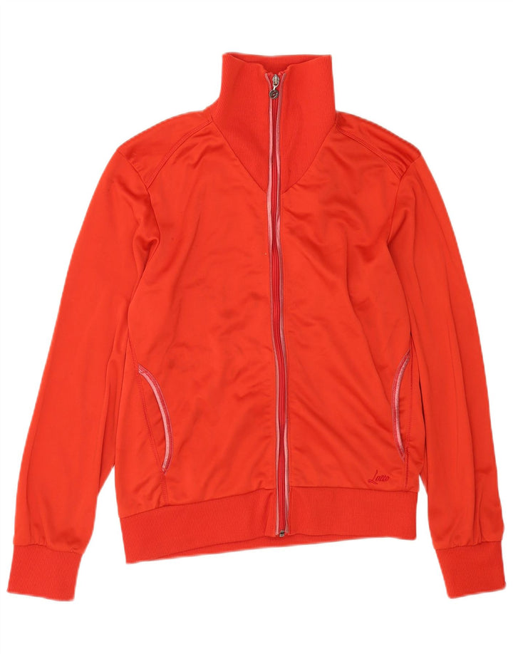 LOTTO Chaqueta superior de chándal para mujer UK 46 Large Red