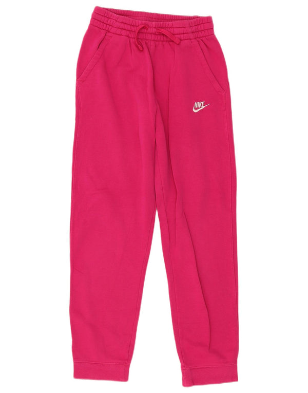 Nike - Pantalón de chándal para niña, ajuste estándar, 13-14 años, XL, rosa