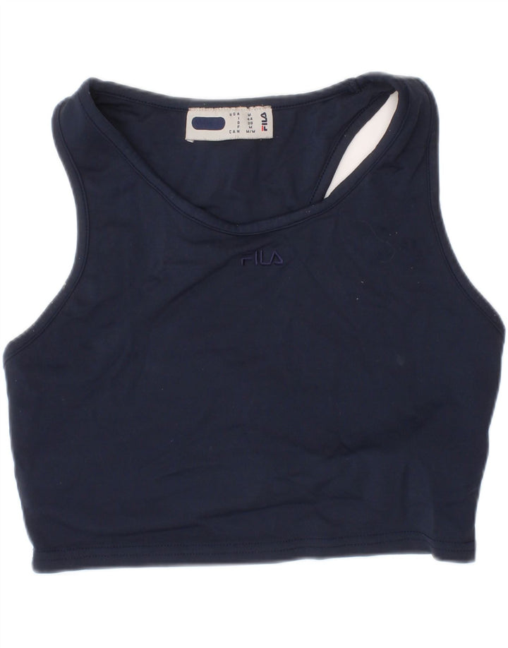 Fila Mujer Sport Bra Top Medium Azul Marino Deportivo