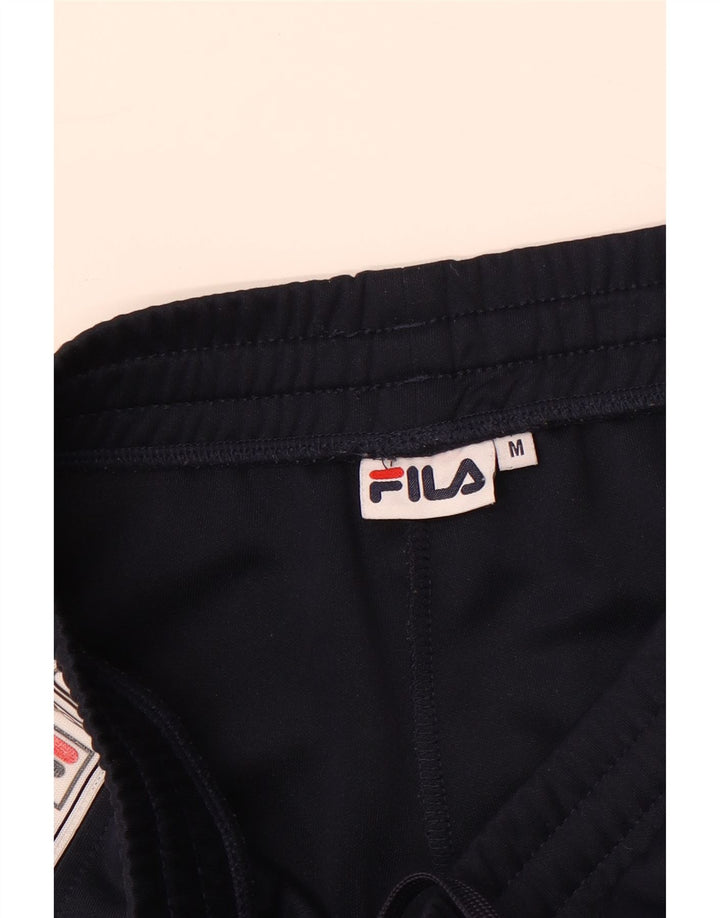 Fila Hombre Pantalones De Chándal Gráfico Medium Azul Marino Colorblock