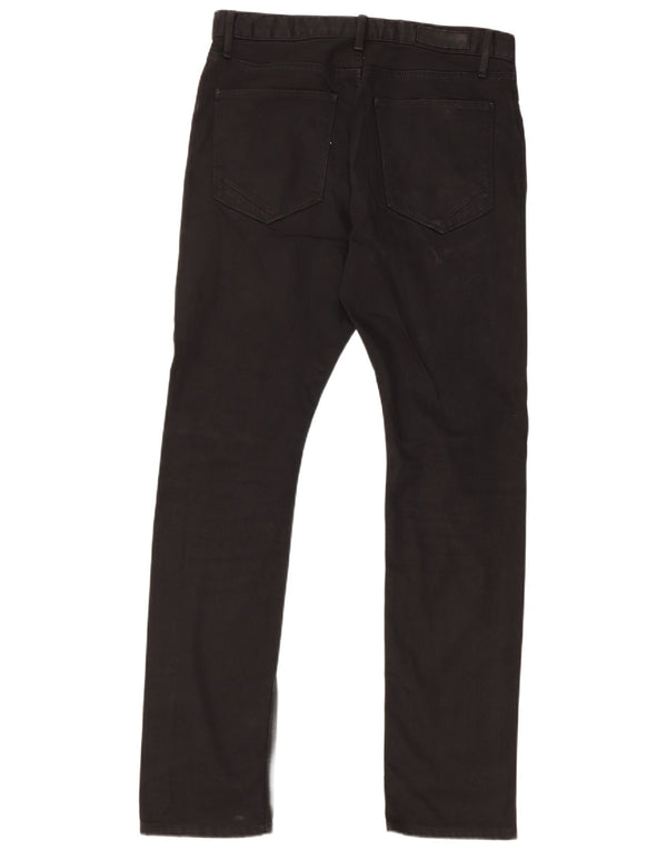 Marks & Spencer Vaqueros ajustados autógrafos para hombre W32 L33 Algodón negro