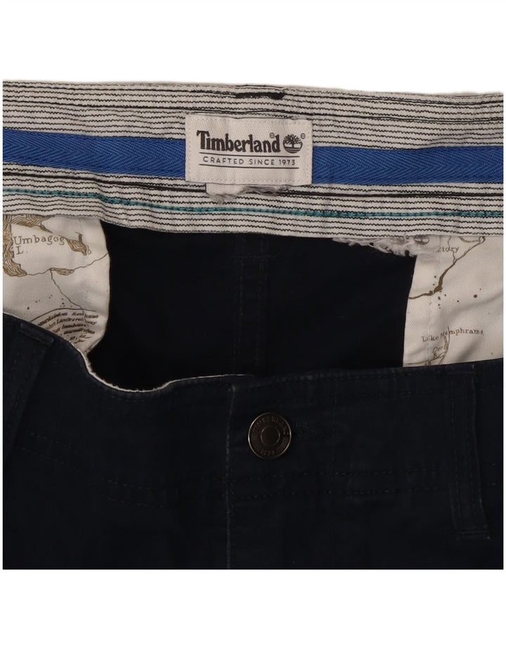 TIMBERLAND Pantalón cargo recto para hombre W42 L31 Azul marino