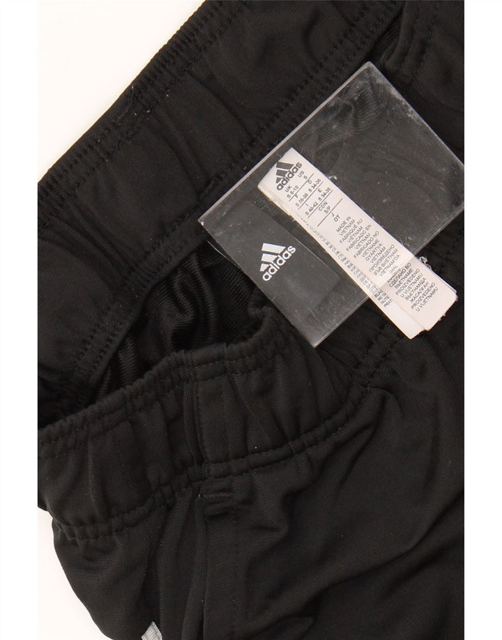 ADIDAS Pantalones de chándal para mujer Joggers UK 8/10 Small Negro Poliéster