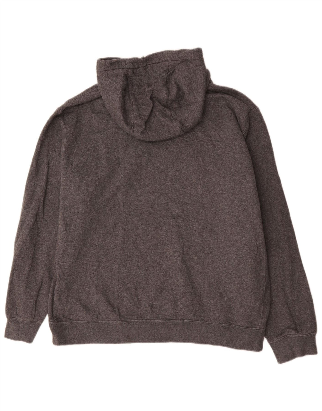 Nike - Sudadera con capucha para hombre, talla grande, algodón gris