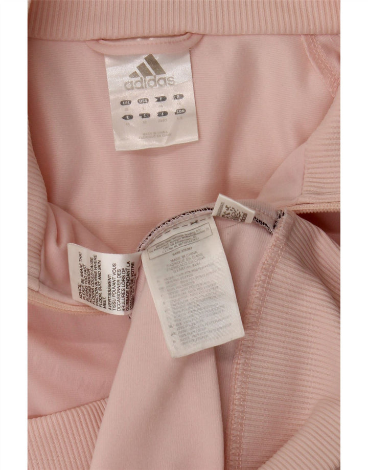 Adidas - Chaqueta de chándal para mujer, talla 40, XL, poliéster rosa