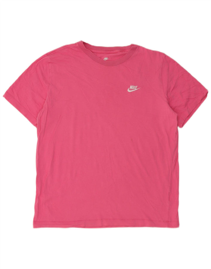 Nike - Camiseta para mujer, talla 40, talla grande, color rosa