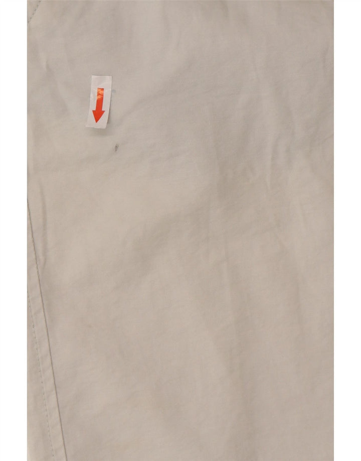Fila Pantalones cortos cargo para hombre IT 54 2XL W38 Blanco