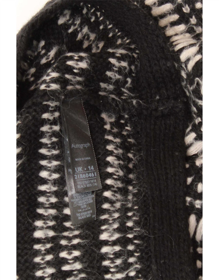 Marks & Spencer - Cárdigan autógrafo para mujer, talla 40, talla mediana, color negro