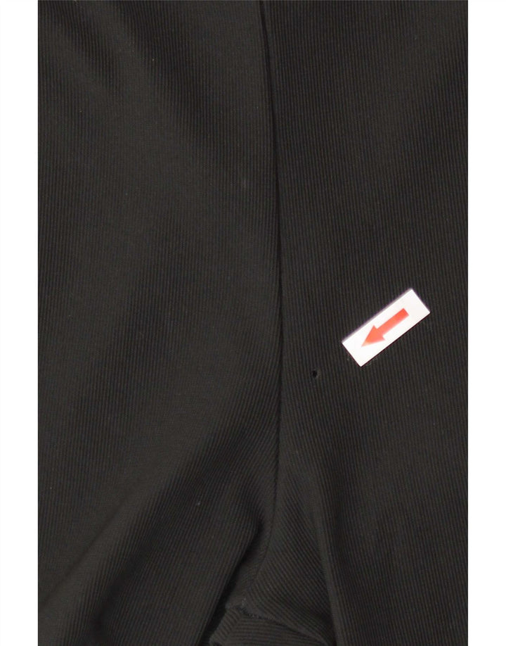 Zara Mujer Leggings Acampanados Reino Unido 4 XS Negro