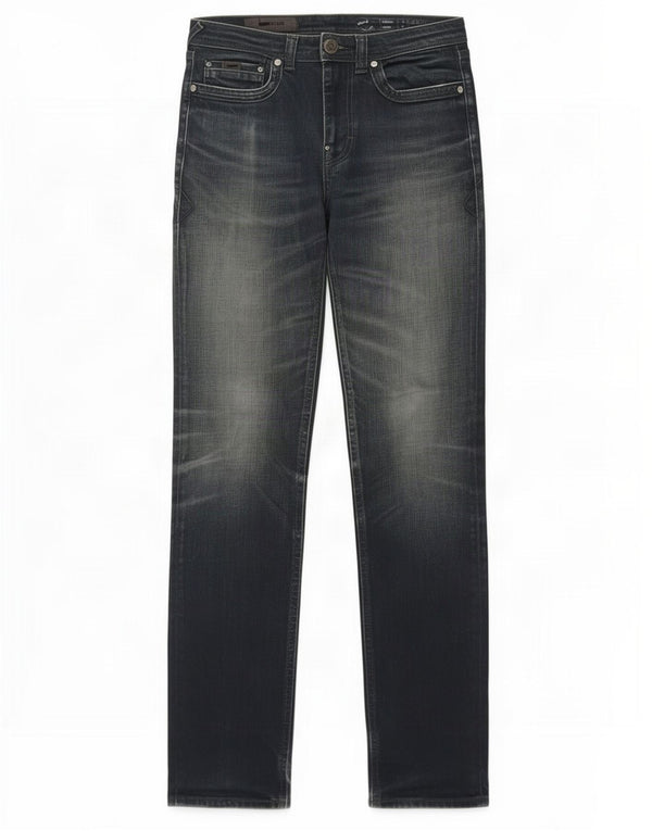Vaqueros Albert Slim Gas Mujer W30 L34 Algodón Azul