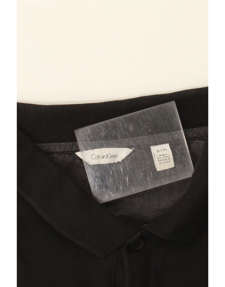 CALVIN KLEIN Polo Hombre XL Negro