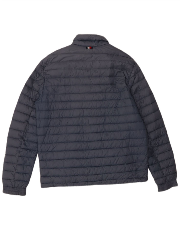 Tommy Hilfiger Chaqueta acolchada para hombre UK 40 Large Poliamida azul marino