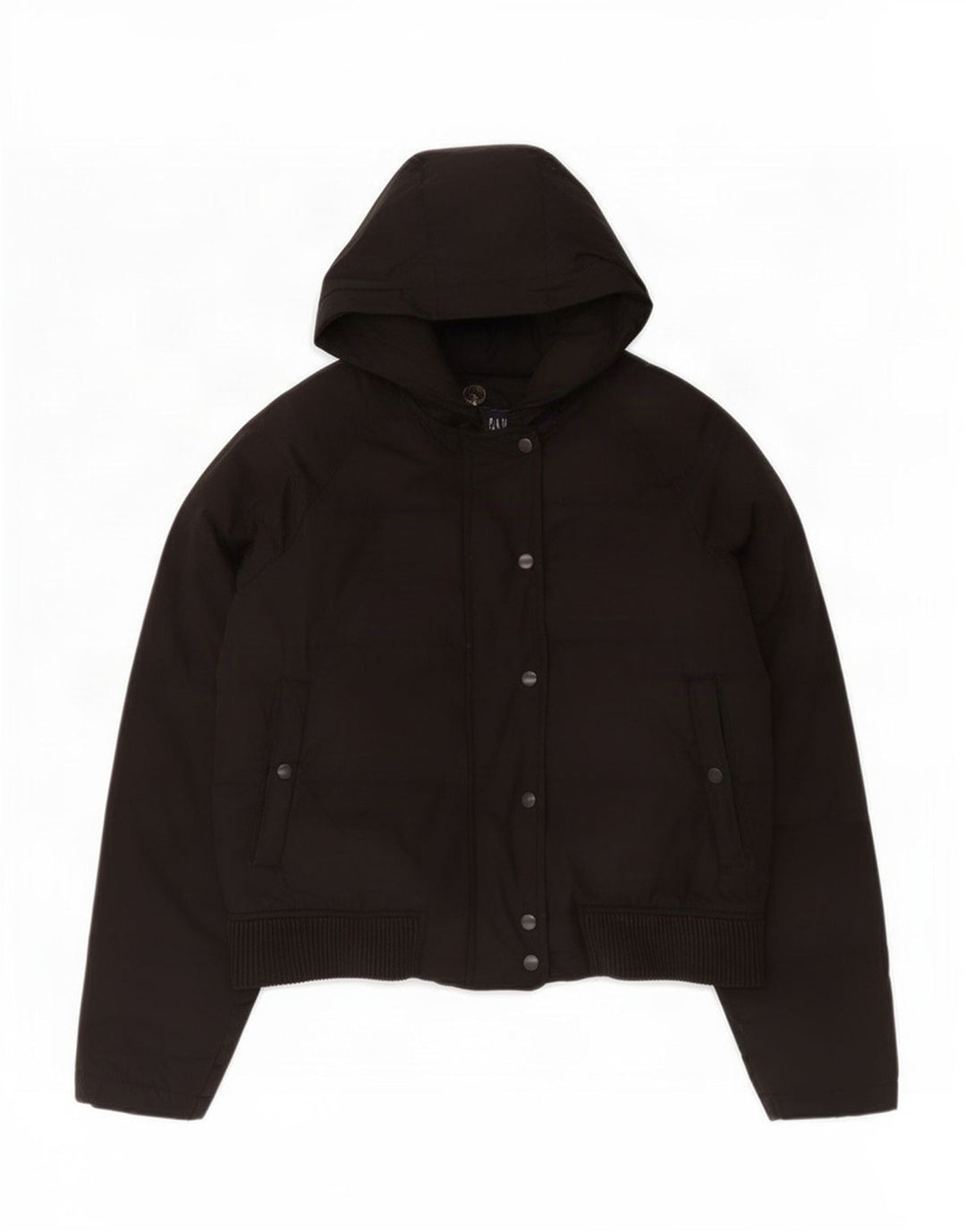 Gap Chaqueta acolchada con capucha para mujer UK 46 Large Black