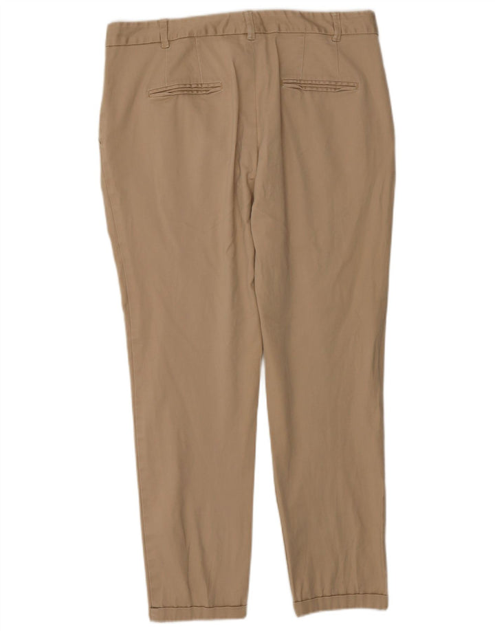 Zara Mujer Pantalón Chino Slim EU 40 Medium W30 L25 Beige