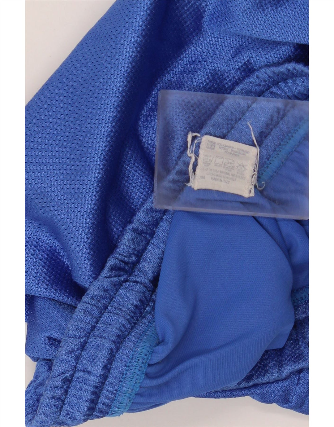 CHAMPION Pantalones cortos deportivos para hombre de poliamida azul medio