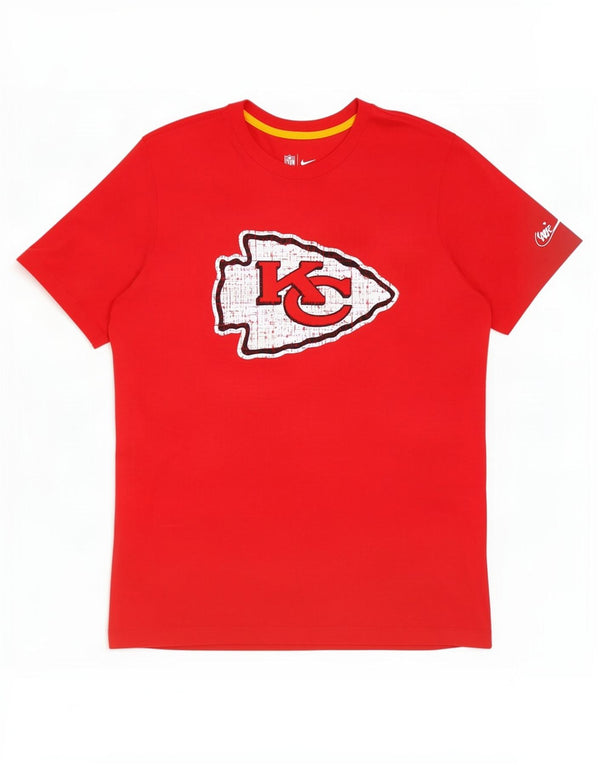 Nike Kansas City Chiefs Graphic Camiseta para hombre Top XL Poliéster rojo