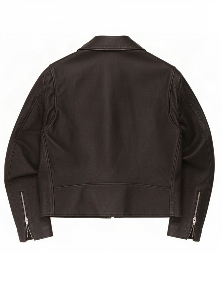 Highway 1 Chaqueta motera de cuero para hombre Talla 58 3XL Negro