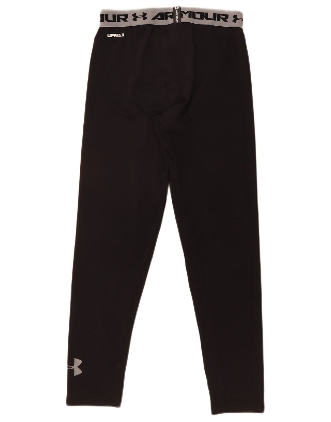 Under Armour Leggings gráficos ajustados para niños 11-12 años Grande Negro