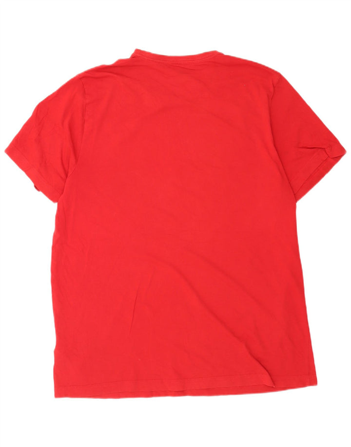 Camiseta Puma Hombre Top 2XL Algodón Rojo