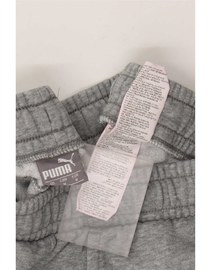 Pantalones De Chándal Puma Joggers De Algodón Moteado Gris Medio |