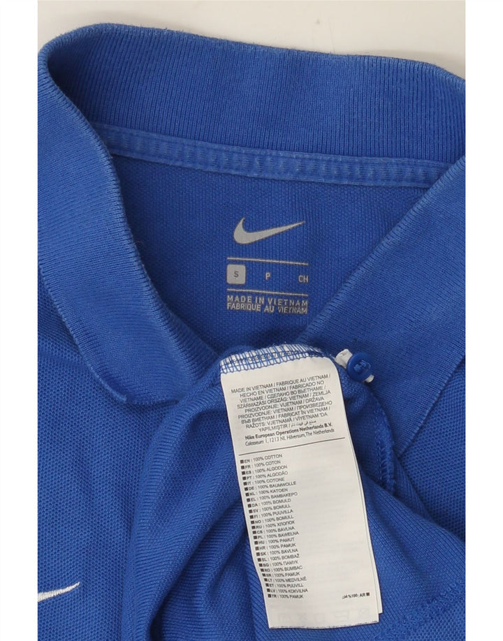 Polo Nike Hombre Pequeño Algodón Azul
