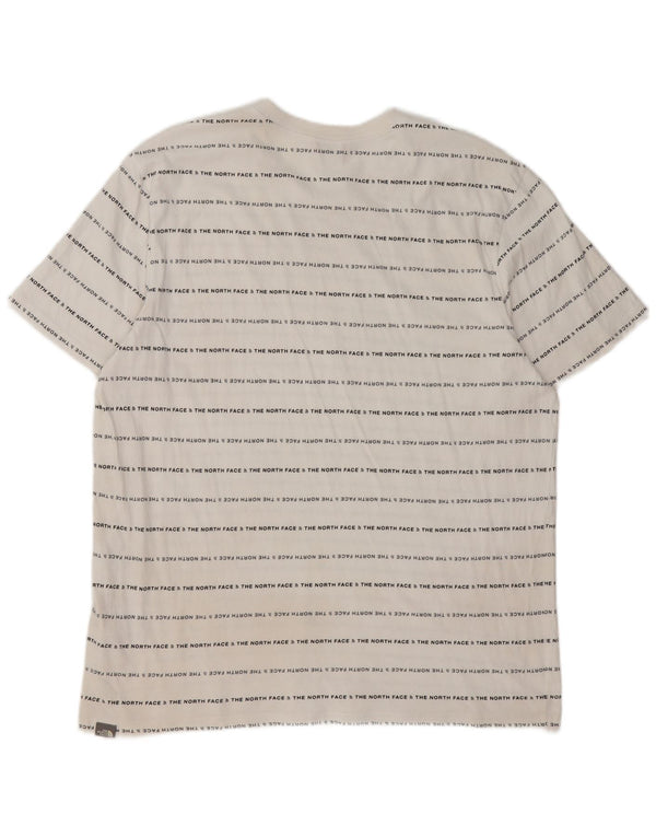The North Face Hombre Camiseta Gráfica Top XL Algodón Blanco