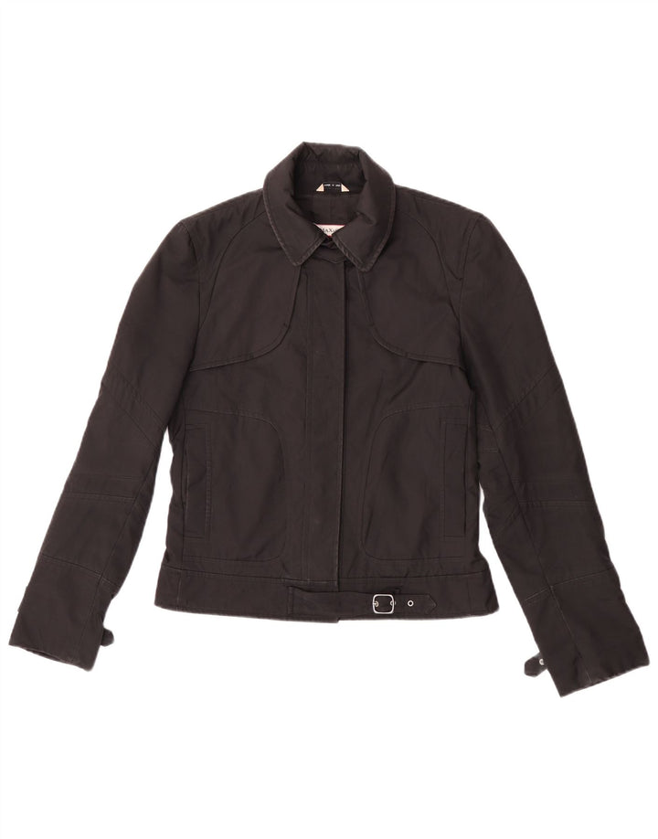 Max & Co. Chaqueta bomber para mujer UK 6 XS Poliéster negro