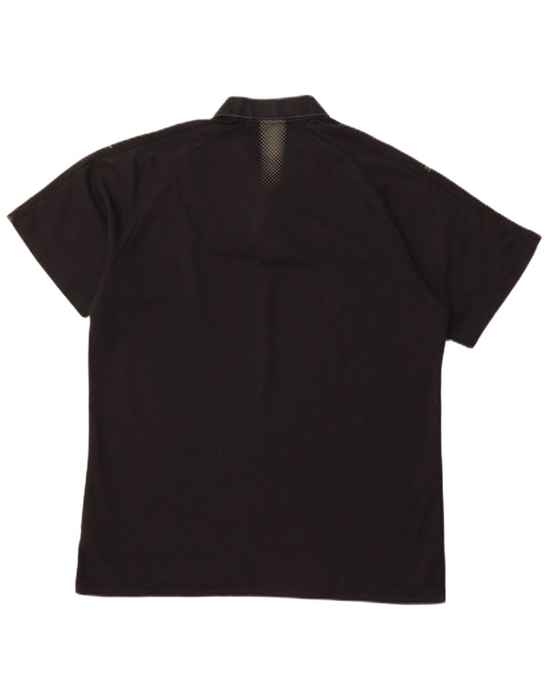 PUMA Polo para hombre 2XL Algodón negro