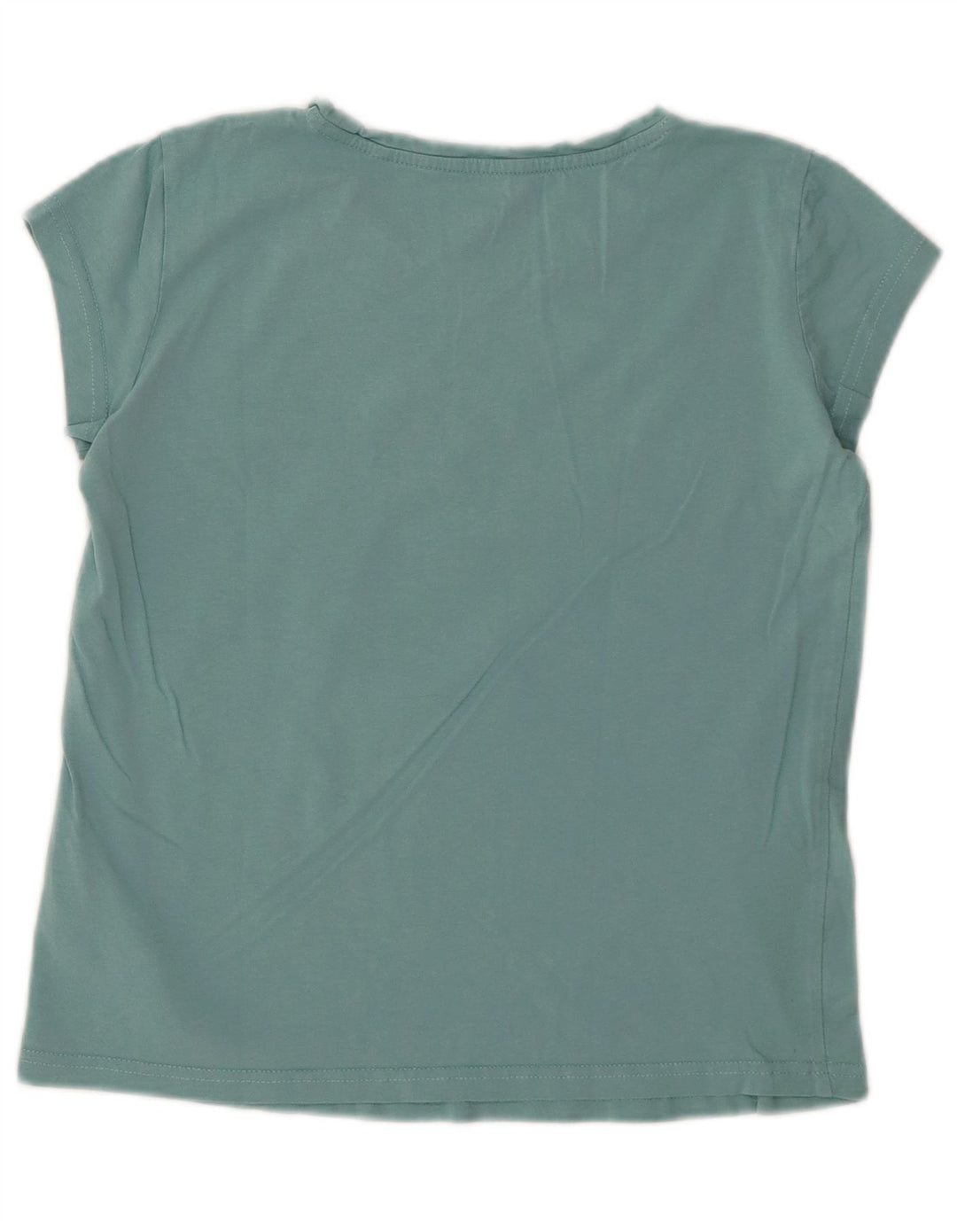 MUSTANG Camiseta gráfica para mujer Top UK 10 Small Green Cotton