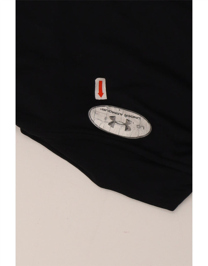 UNDER ARMOUR Camiseta Cold Gear para hombre de manga larga poliéster negro grande