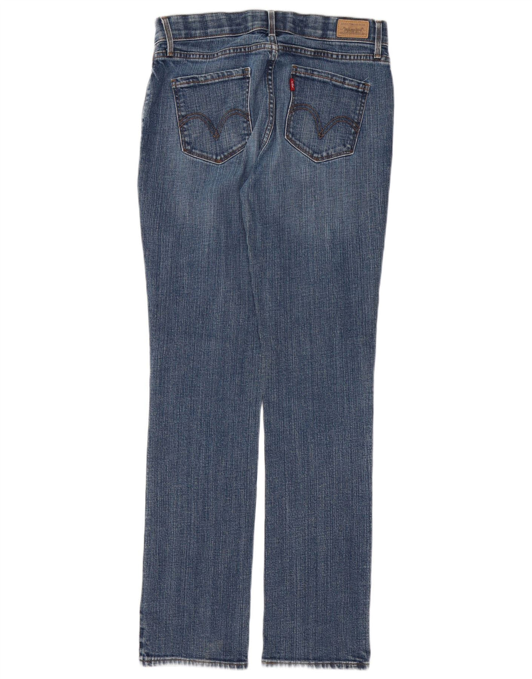 LEVI'S Jeans rectos 525 para mujer US 6 Medium W28 L31 Algodón azul