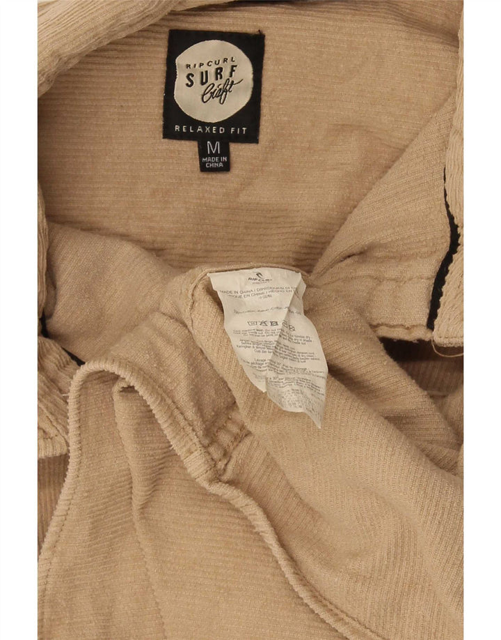 Camisa De Pana Rip Curl Hombre Algodón Beige Medio