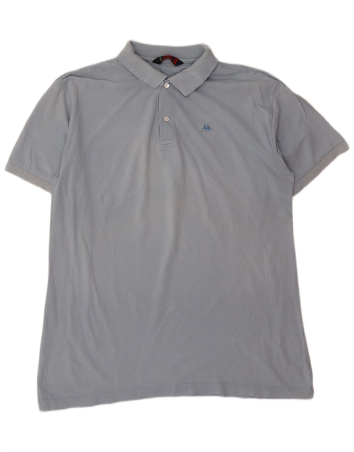 Kappa Polo Hombre 3XL Algodón Azul