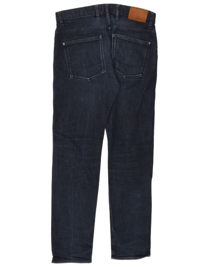 Vaqueros ajustados para hombre de Ted Baker W34 L32 Algodón azul marino