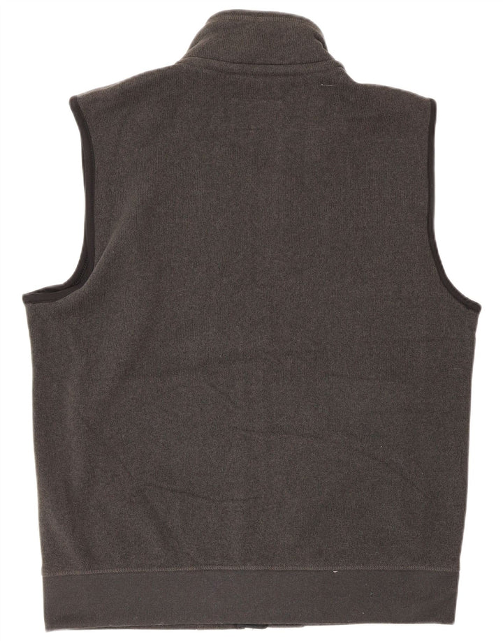 Marks & Spencer Chaqueta de chándal sin mangas para hombre Poliéster gris medio