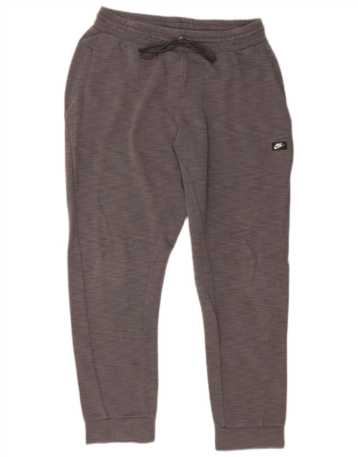 NIKE Hombre Pantalones de Chándal Joggers Large Gris Moteado de algodón