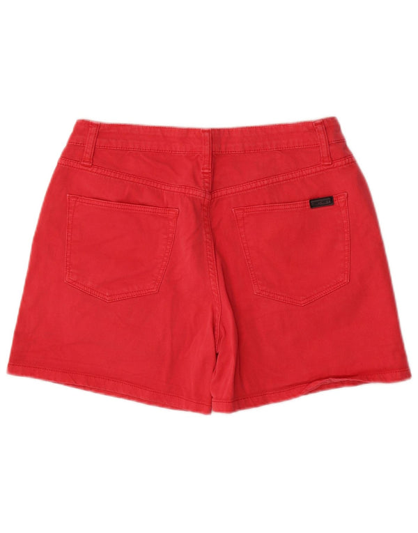 Carhartt Shorts Casuales Mujer W28 Algodón Rojo Medio