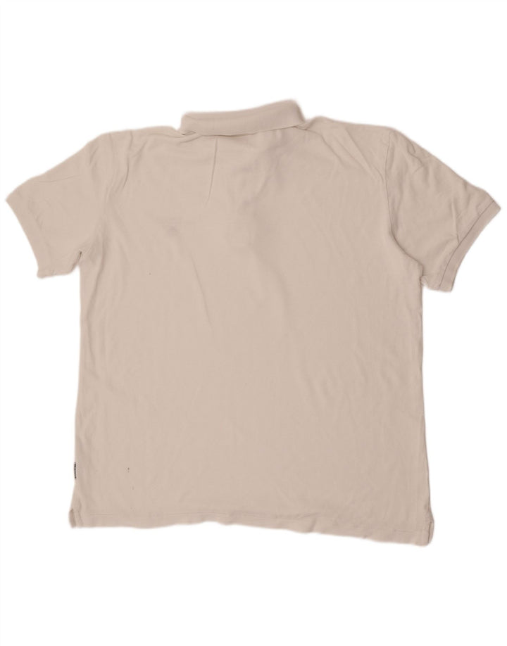 Napapijri Polo Hombre 2XL Blanco